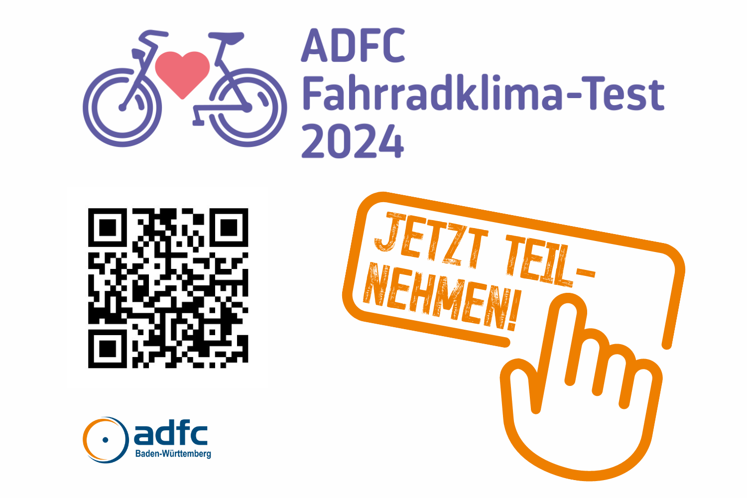 Wie ist das Radfahren in Bruchsal und Umgebung? Mitmachen beim ADFC-Fahrradklima-Test