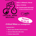 Critical Mass Bruchsal März 2026